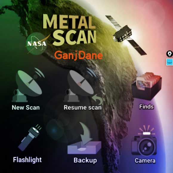 دانلود برنامه گنجیاب گوشی با ماهواره ناسا